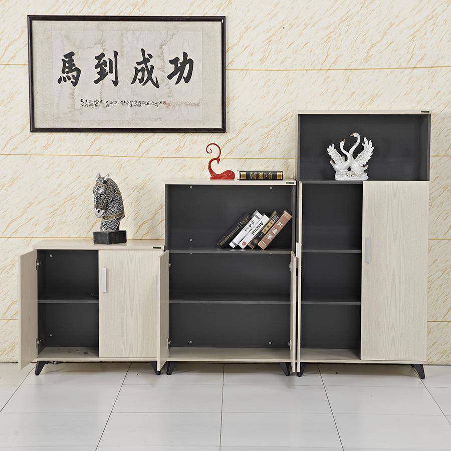 现能代GYC22232简约文件柜立体式多功办公落档案柜资过地书柜G料Y