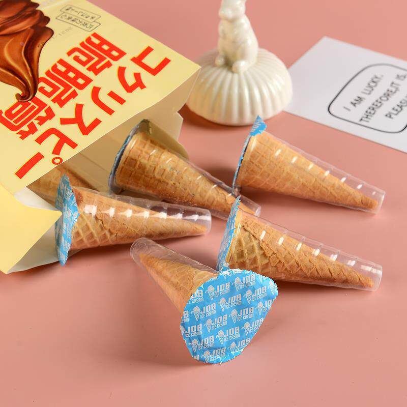 杰巧顿脆脆筒星球杯克力ZJE爆浆冰淇干淋蛋卷夹心饼（代可可脂）