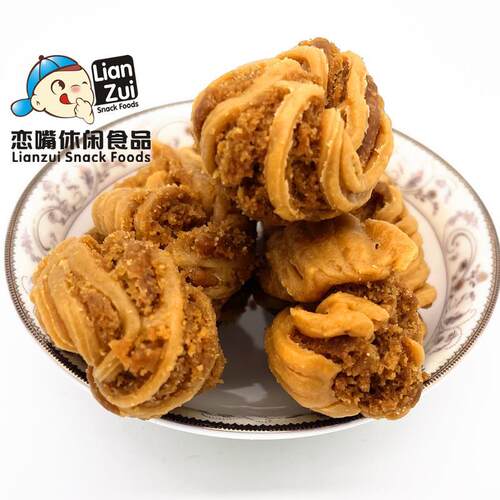 宇润天津麻花盐传大麻花味麻花统原糕点椒网红小食品酥脆掉MCV渣
