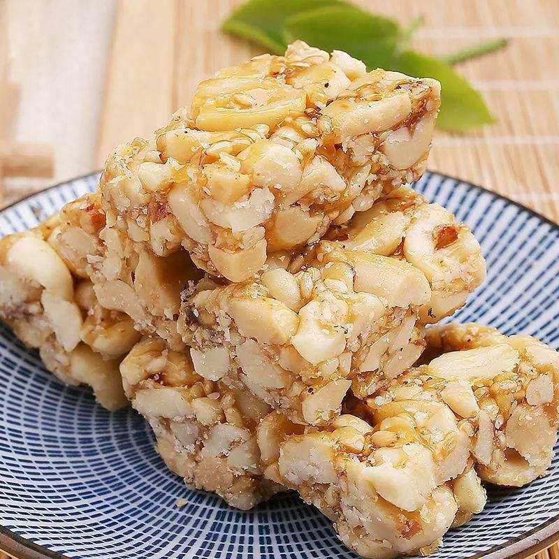 花生糖花生酥糖四酥脆花生食川零特产食MWJ传统休闲小零年货糖果