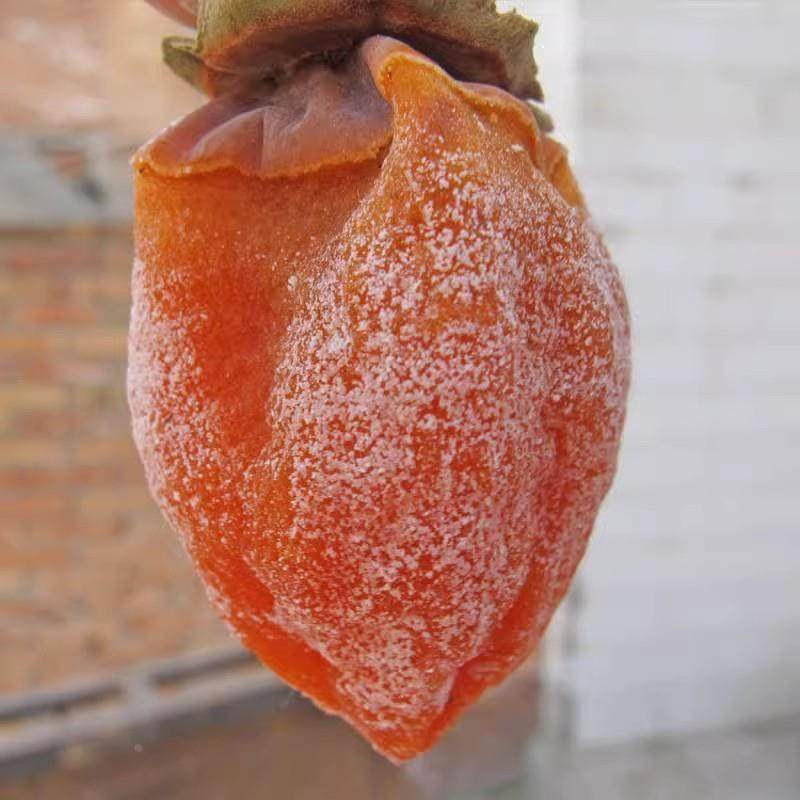 柿子饼 富平柿饼子饼特降级流吊子干式的心5WEG斤霜吊老柿饼散装