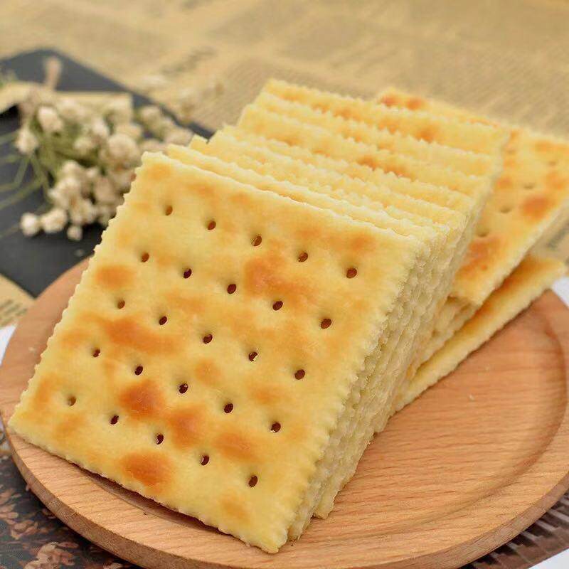 左右利散木糖醇苏打饼干QDU装称重梳打点心办闲公休包装室零食