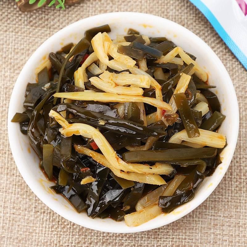 笋圣海带笋笋丝RCU下饭菜早餐菜下酒咸菜榨海带大脆子70g休闲旗舰