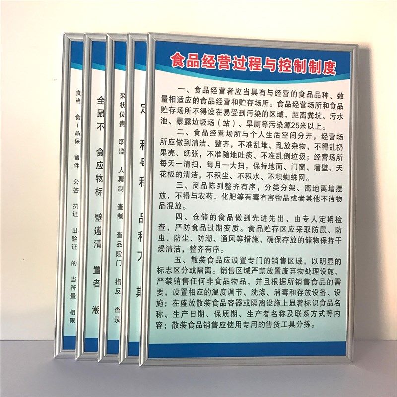 食品安全管理制度食品经营安全管理制度牌食品安全卫生检查制度