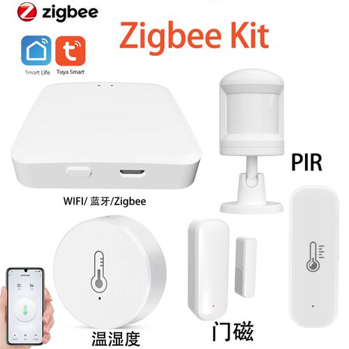 涂鸦 网智能居门磁温湿度体动