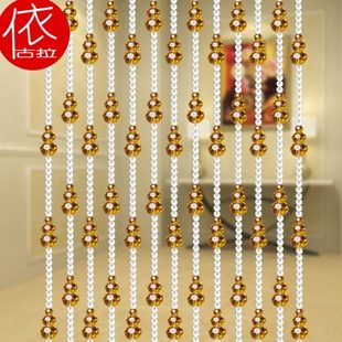 475 依古拉水晶珠帘门帘钻石切面葫芦满穿挂客厅屏风隔断阳台卧室