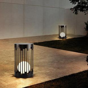 2024年新款太阳能庭院灯户外草坪灯现代简约别墅花园摆件装饰地灯