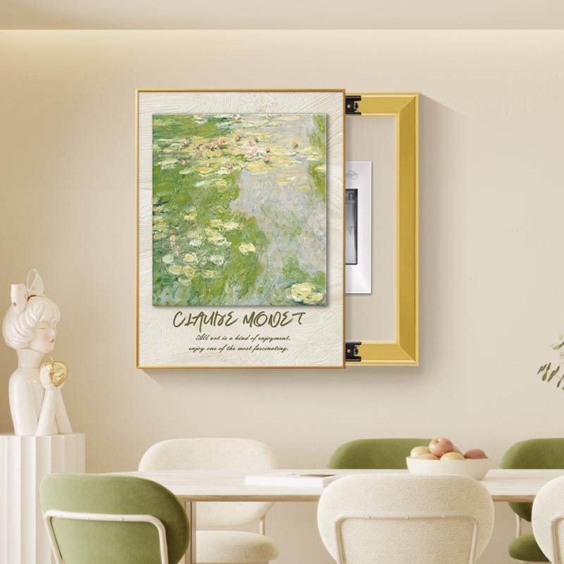 奶油风电表箱装饰画2024新款现代简约配电箱盒遮挡挂画竖款高级感,农机/农具/农膜,其它农用工具,淘宝优惠券,粉丝福利购,淘宝优惠卷