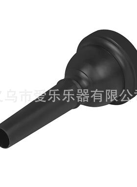 MT-22黑色号嘴中音长号吹嘴ABS铜管乐器配件降B长号通用塑料吹嘴