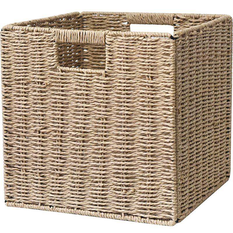 收纳篮藤编收纳筐草编折叠整理框书柜收纳箱储物篮卡莱客书陈之红,节庆用品/礼品,新娘配件,淘宝优惠券,粉丝福利购,淘宝优惠卷