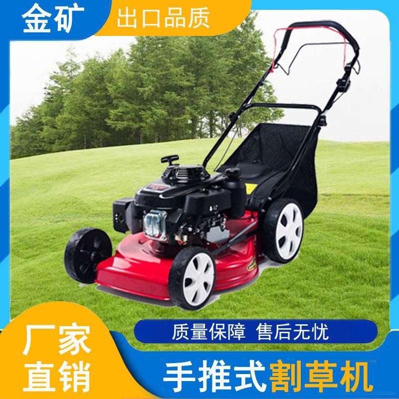 果园牧场草场庄园草坪机 绿化自走式高草割草机 手推剪草机