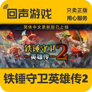 铁锤守卫英雄传2 国区key 秒发 PC端游戏 入库 Steam 激活码 正版