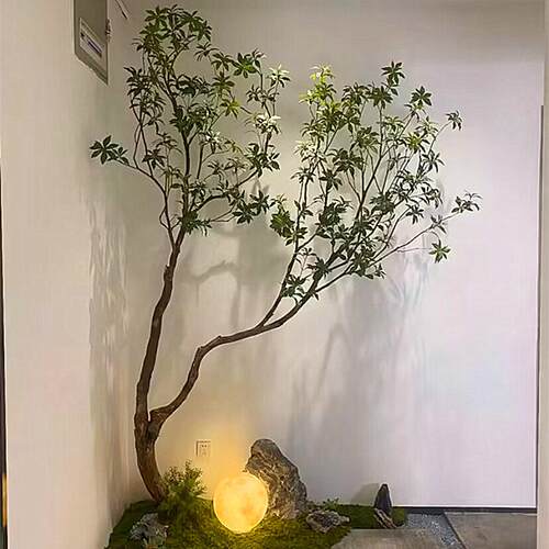仿真马醉木绿植造景假植物装饰室内大型落地景观仿真树橱窗装饰树