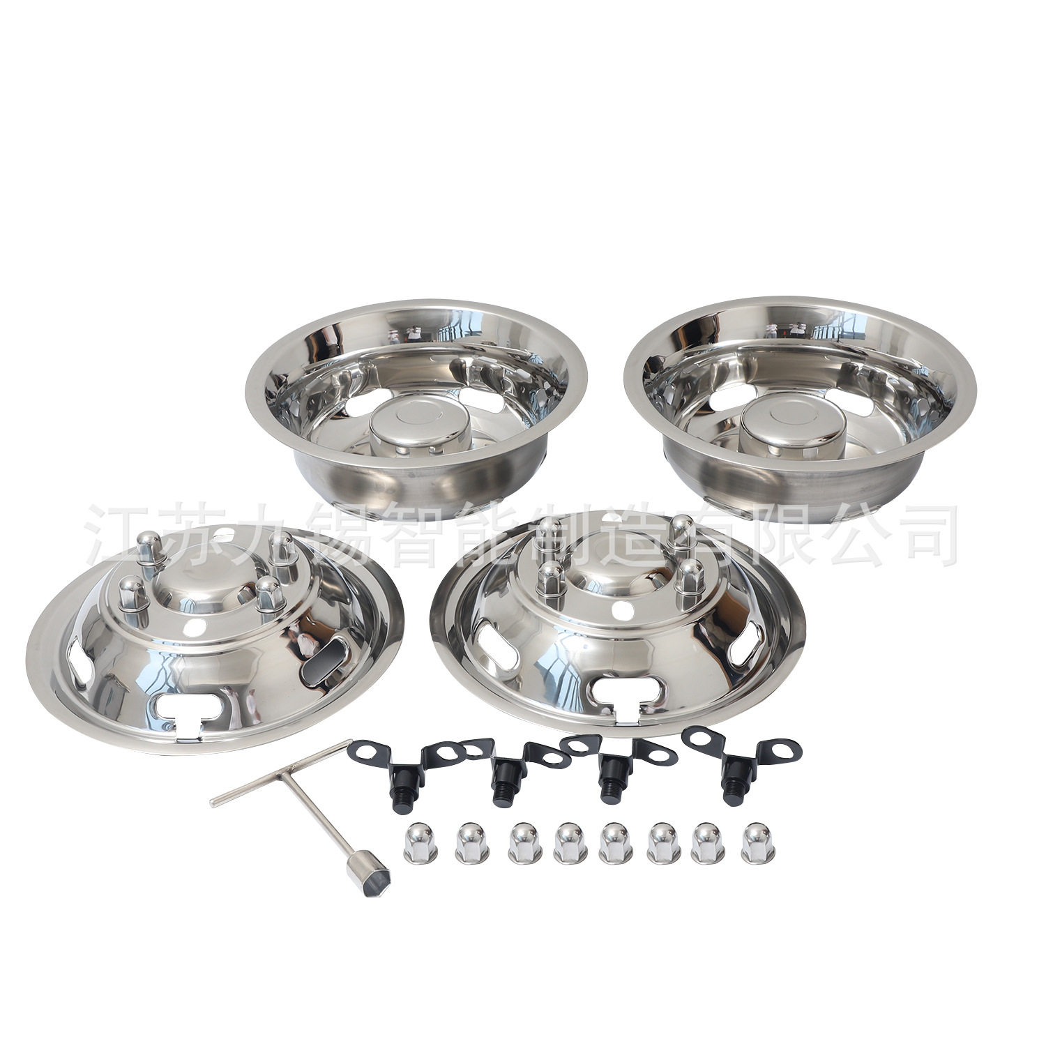 304不锈钢皮卡车轮盖轮毂罩16"StainlessSteelWheelSimulator
