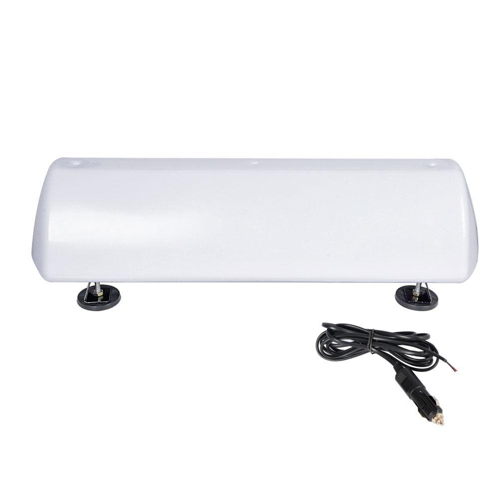 LED空白的士车顶灯TAXI车顶广告灯箱磁铁式加厚加大型12V