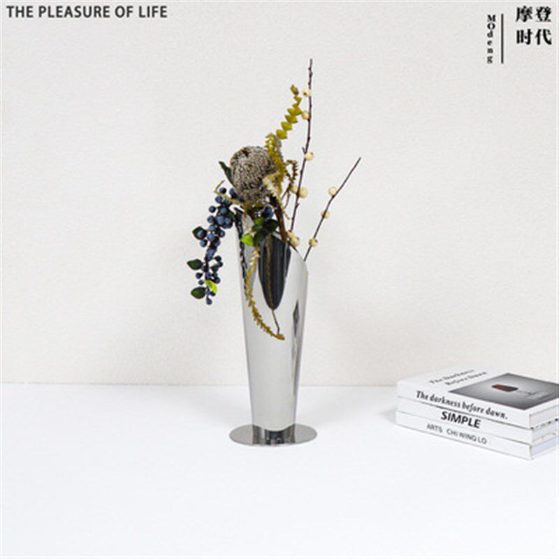 现代金属直筒瓶假样板间家居客厅桌面插器软装饰品,金属材料及制品,其他金属制品,淘宝优惠券,粉丝福利购,淘宝优惠卷