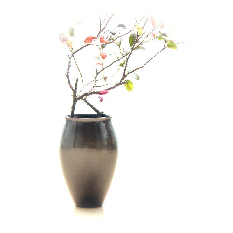 千睦恩 粗陶罐子复古器插干瓶家居饰