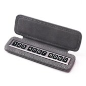 牌 牌车用临时停车号码 车载翻毛皮临时停车号码 牌车载挪车号码