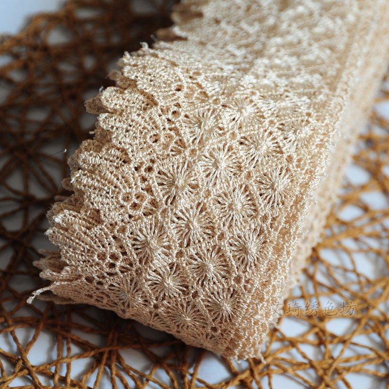 . 菱形 方块边辅料沙发垫巾桌布 绣水溶蕾丝边,居家布艺,花边,淘宝优惠券,粉丝福利购,淘宝优惠卷