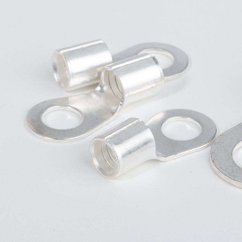 紫铜圆型OT冷压端子接线端子铜线耳1/////10平方1000只