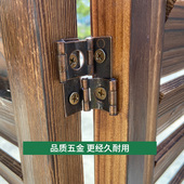 碳化木屏风客厅民宿装 饰阳台园百叶防腐木栅栏架