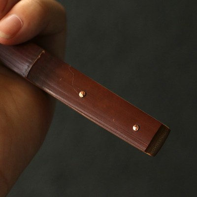 精品纯手工制作天然真宗广西老煤竹大茶夹竹制茶具茶道竹夹子