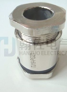 TJ19德制夹紧式填料函 PG21船用电缆接头 通径19mm 镀镍电料函