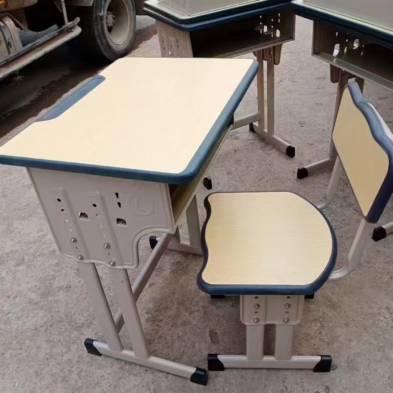 课桌椅培训班小学生课桌椅升降课桌午托班学校现货V椅子桌子凳子
