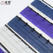 文件 标书 合同 道顿 订 胶圈夹条 论文凭证案打装 黑色白色蓝 梳式