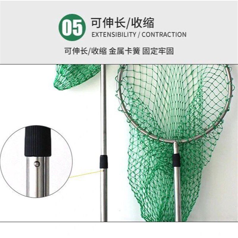 加粗捕狗网兜捕逮捉工具流浪犬抓捕网流浪狗猫捕器带网兜防暴钢叉
