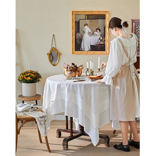 晚餐桌布艺术阳台园露营聚会品质样板间民宿装饰盖布