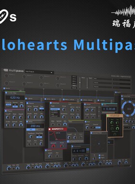 Kilohert Multip多频段效果器插件混音后期制作