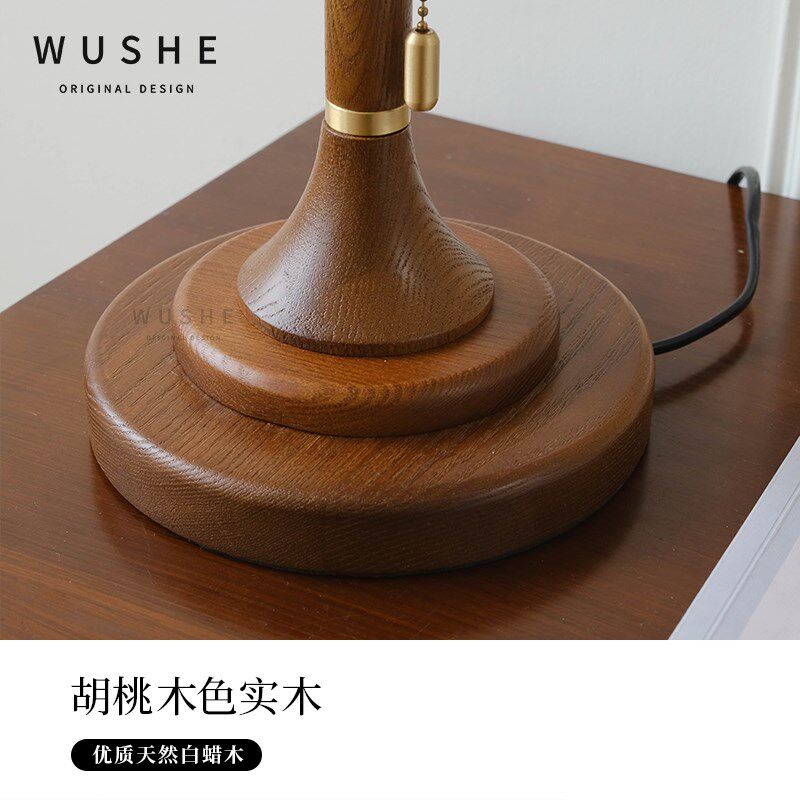 千禧中古卧室台灯法式复古风书房氛围感设计师级感饰床灯