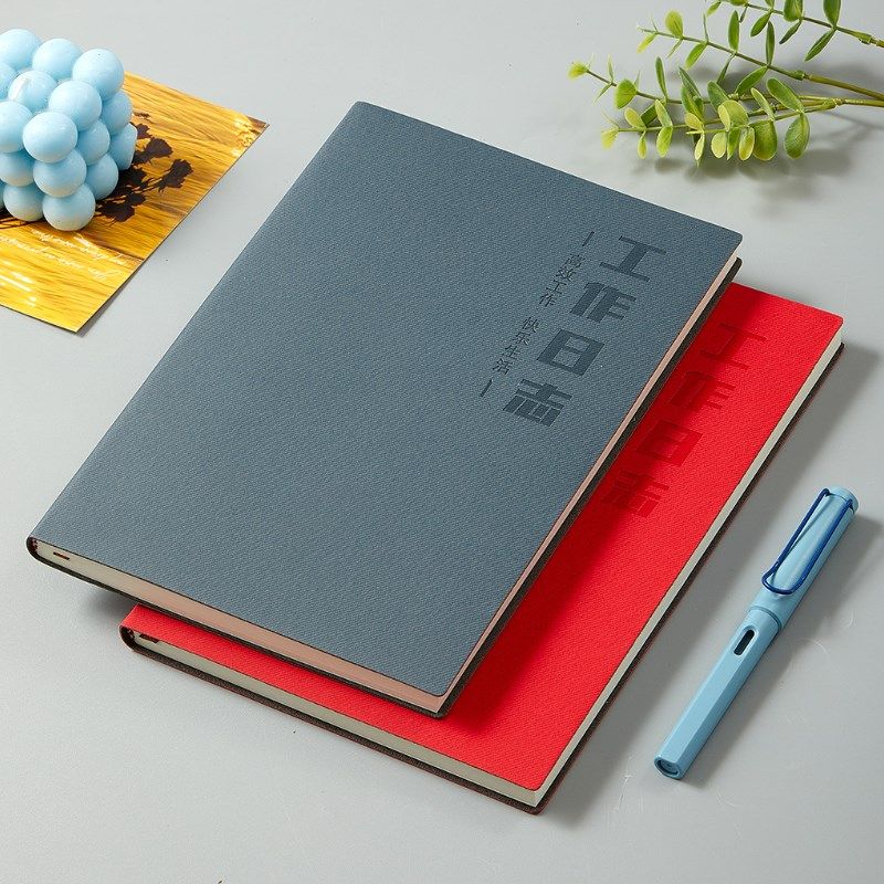 5工作日志本每日计划总结超厚笔记本子新款商务加厚记事本大号本