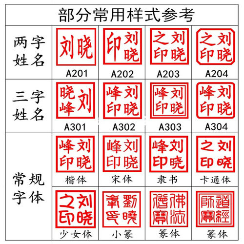正方形印章刻张姓名名字广告印章制作书法书画藏书章性签名