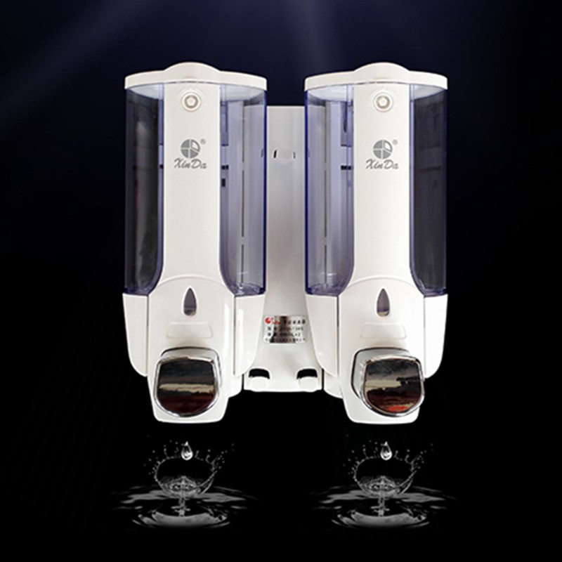 信达ZYQ8壁挂式头手动按压式皂液器酒店浴室免打孔给皂器