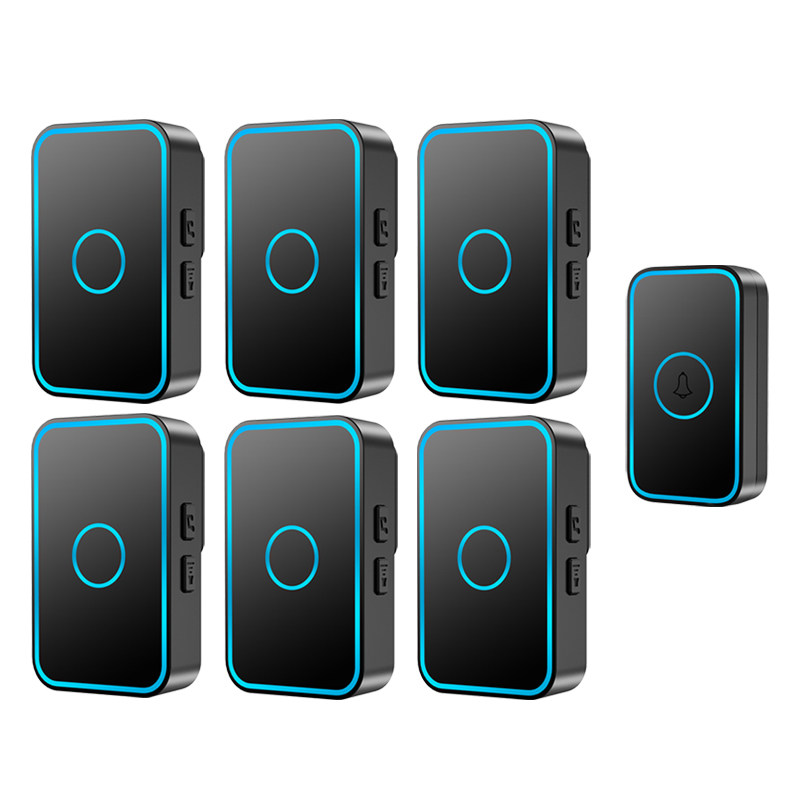 家用智能门铃远距离智能遥控一拖六穿墙电子闪光门铃呼叫器,电子/电工,楼宇对讲设备,淘宝优惠券,粉丝福利购,淘宝优惠卷