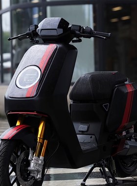 适用NX小牛电动车Nxt Hyper赛道版红色拉花贴纸车身改装贴饰车贴