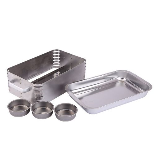 烧烤酒精盒加锡纸盒加热炉酒精火锅炉锅仔保温炉固体炉子烧烤炉