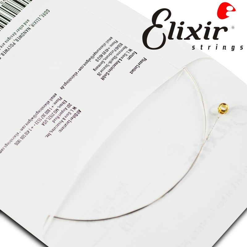 Elii民谣木吉他弦电吉他琴弦磷铜黄铜单弦弦2弦弦一弦二三弦