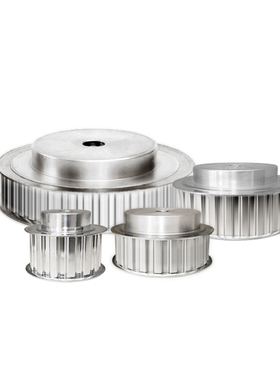 L型同步带轮 L28/L29/L30/L31/L32/L33齿 工艺孔 槽宽21/27mm