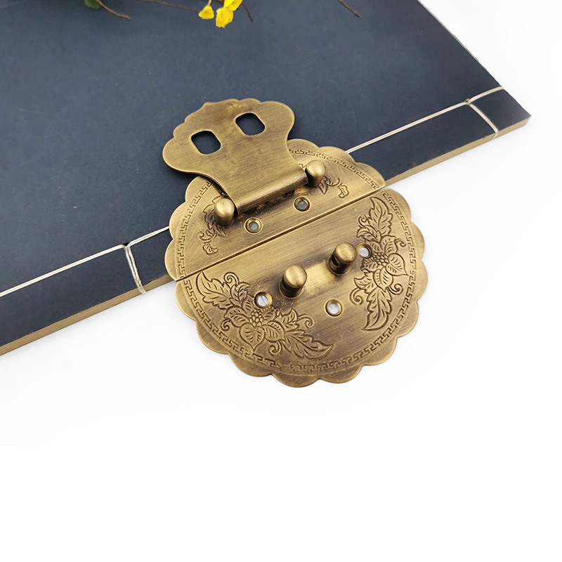 黄铜复古老式搭扣箱扣锁扣拉扣固定樟木箱子五金铜箱包卡扣