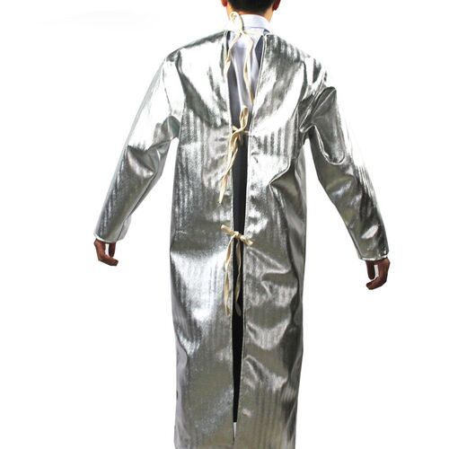 铝箔隔热服服反穿衣防度围裙防火阻燃大衣炉前工防护服