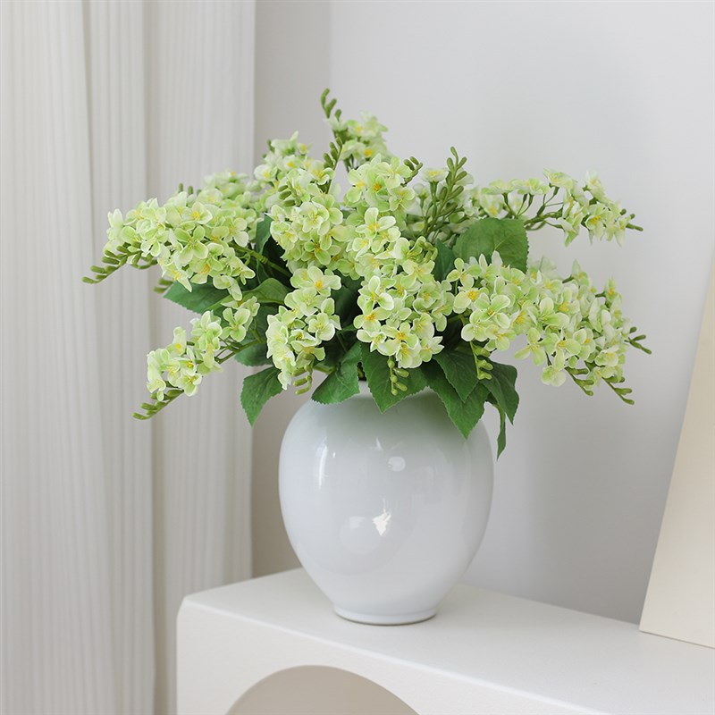 仿真铃兰花假花摆设客厅餐桌花装饰摆件风铃花家居插花花艺