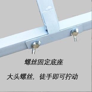 方管支架 人像立牌展架 广告板板加粗加厚立牌人形立人支架