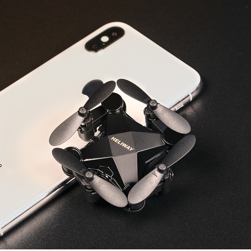 无人机迷你小学生小型充电男孩行李箱折叠小无人机高清航拍器