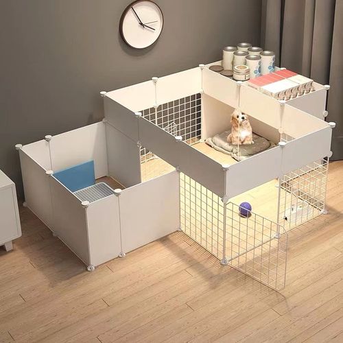 宠物围栏狗狗室内狗屋笼子中小型犬泰迪柯基隔离门防护栏栅栏狗窝