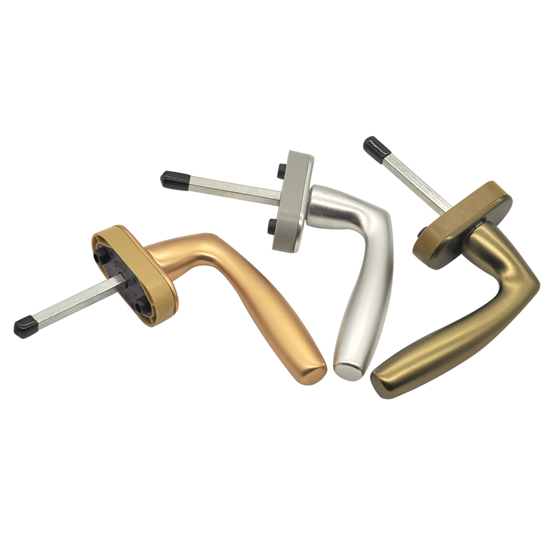 新款塑钢门窗传动执手断桥铝合金金刚纱窗拉手铝包木门窗把手内开