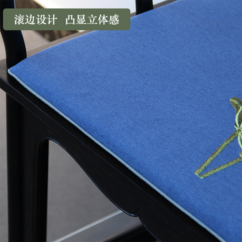 红木沙发坐垫新实木椅子垫子椅垫圈椅棉麻刺绣椅子垫定制,居家布艺,椅垫,淘宝优惠券,粉丝福利购,淘宝优惠卷