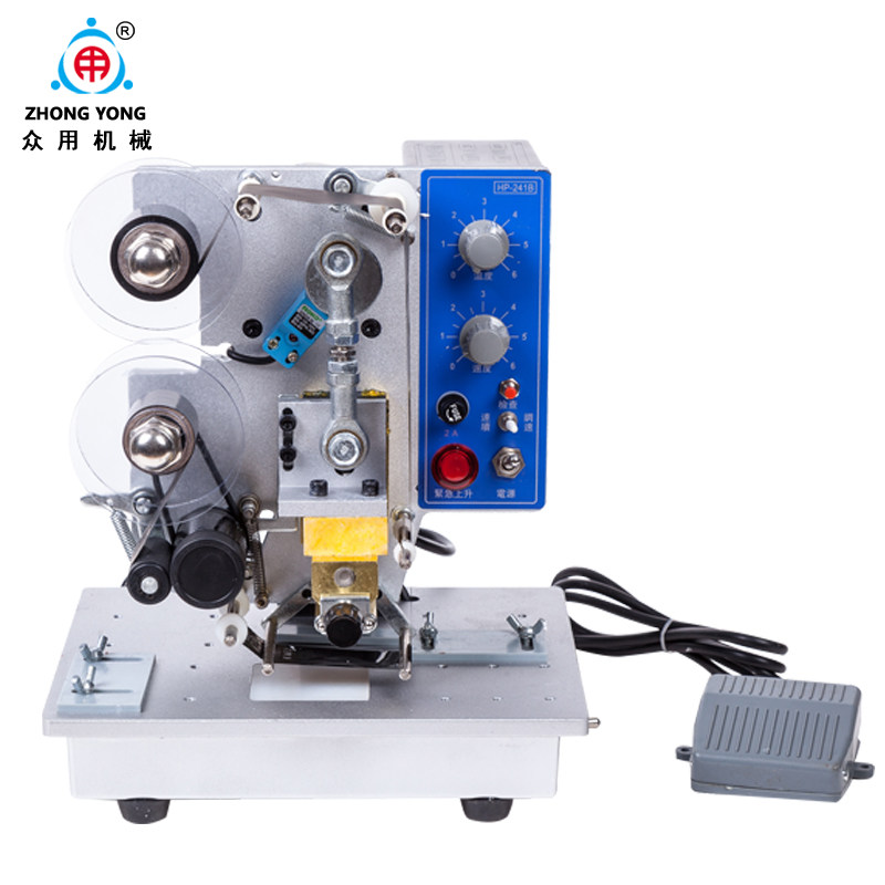 众用牌 电动色带打码 自动日期印码 钢印标签热打码